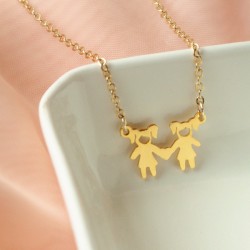 Cadena 2 niñas