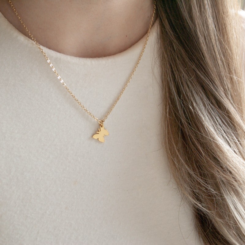 Cadena mini mariposa