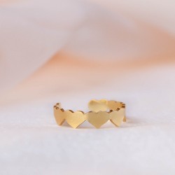 Anillo corazones