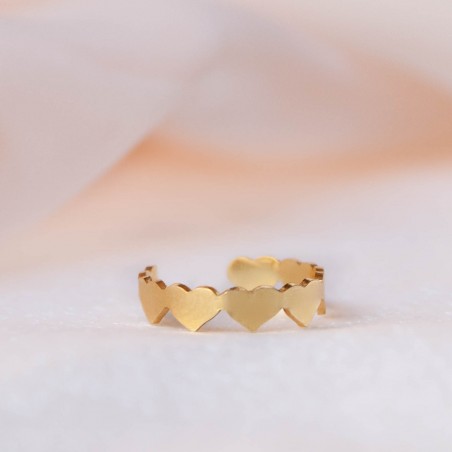 Anillo corazones