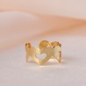 Anillo corazón calado
