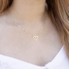 Cadena corazón flechado