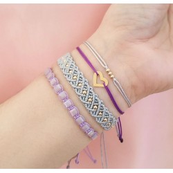 Mix de pulseras corazón