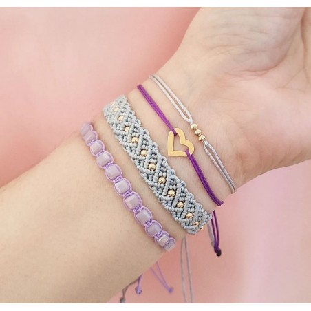 Mix de pulseras corazón