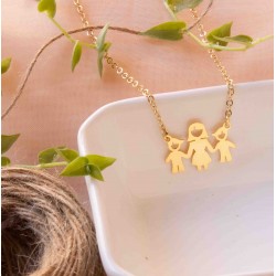 Cadena mamá, 2 niños