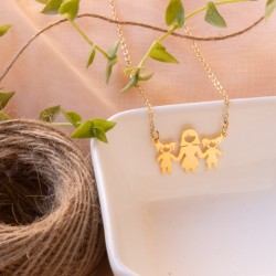 Cadena mamá, 2 niñas