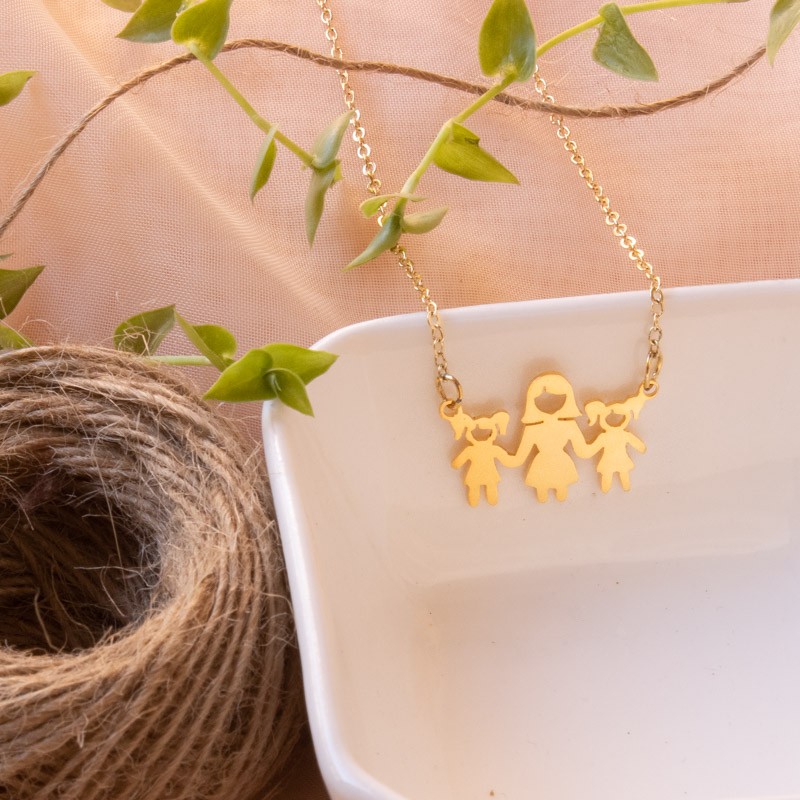 Cadena mamá, 2 niñas